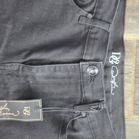 DG2 by Diane Gilman Denim - DG2 by Diane Gilman Black Women's Ankle Jeans